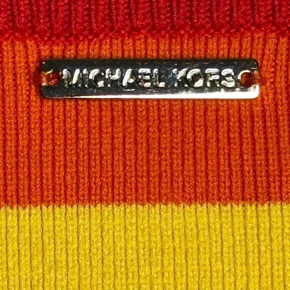 Rainbow-Striped Pencil Skirt - Picture 3 of 6